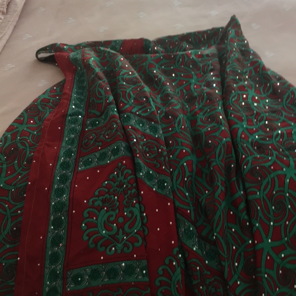 Wrap skirts. 2